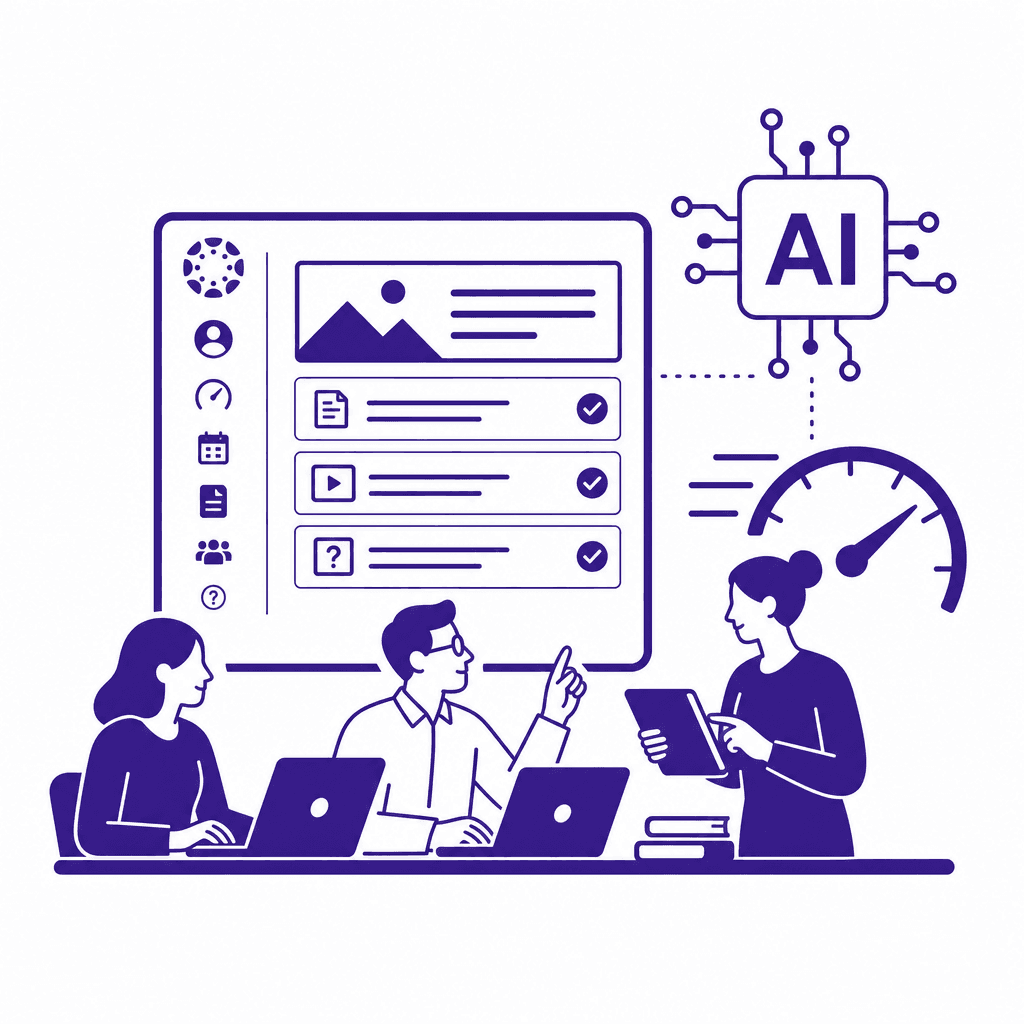 AI-Powered Course Content Creation in Canvas: Speeding Up Development with Quality