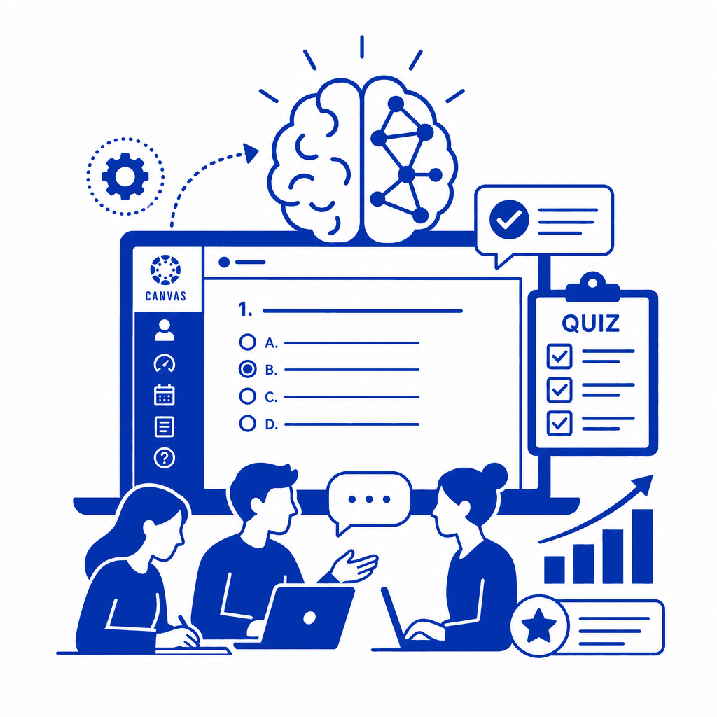 Beyond Recognition: Designing Effective Multiple-Choice Quizzes in Canvas for True Learning Assessment