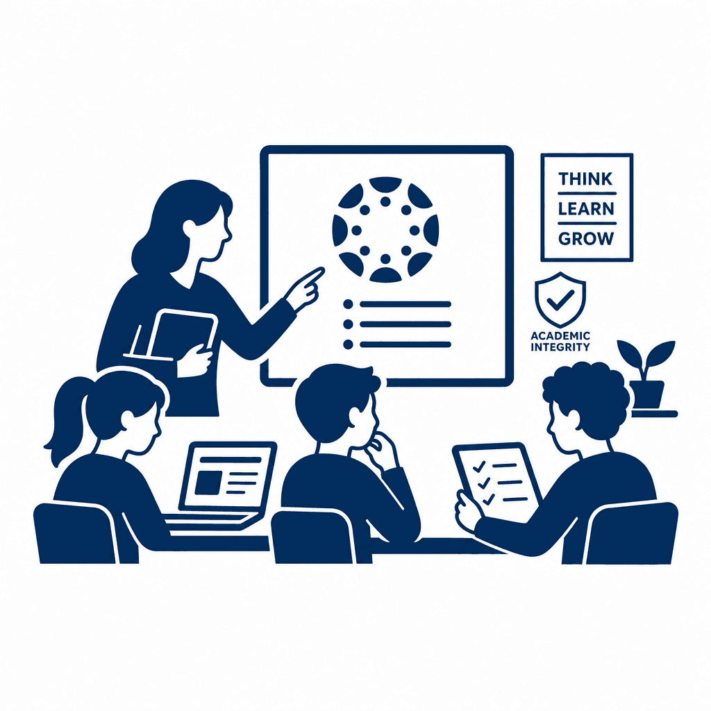 Designing for Learning in a Restricted AI Environment K-12 Canvas Strategies
