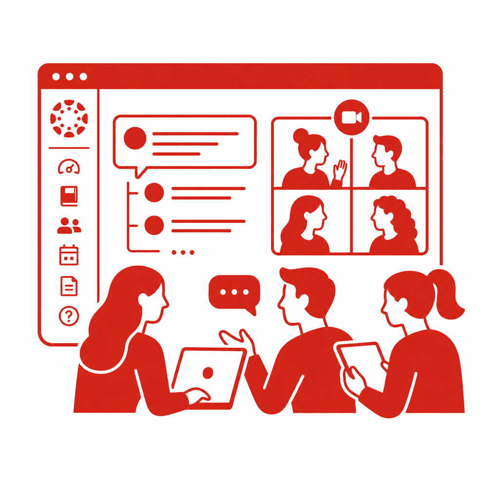Fostering Dynamic Social Learning in Canvas