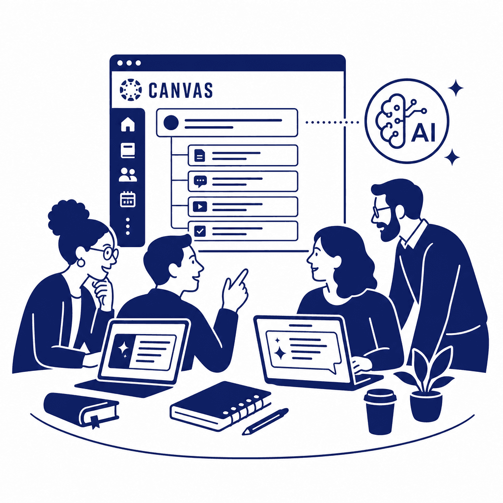 Guiding AI Course Generation in Canvas: A Pedagogical Framework for Educators