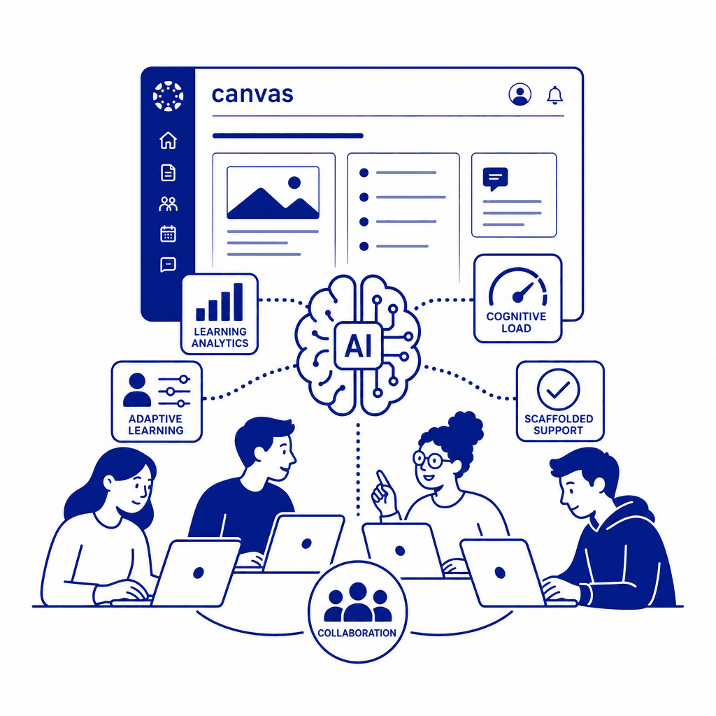 Integrating AI for Cognitive Load Management in Canvas