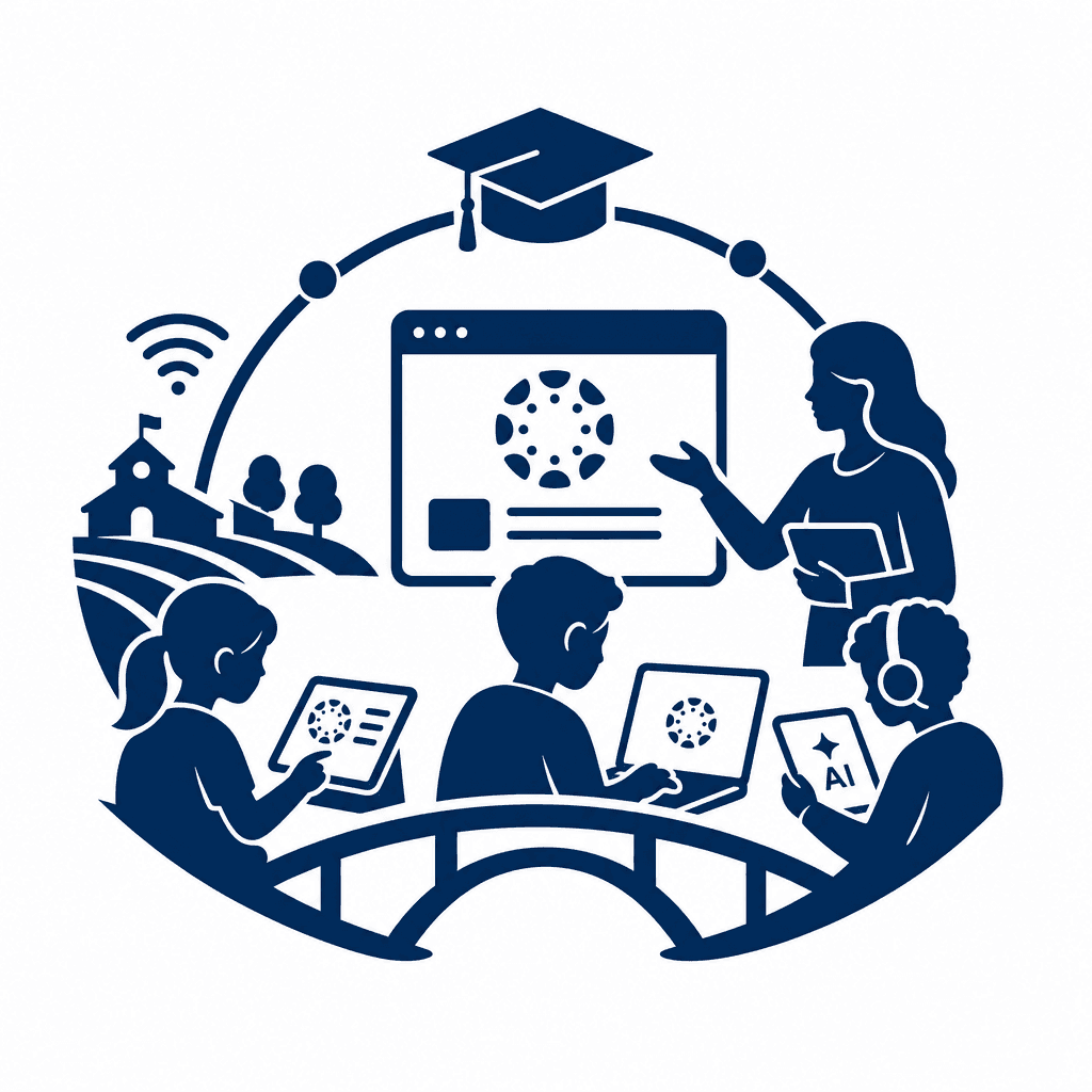 K-12 AI Readiness Bridging Policy, Practice, and Canvas for Equitable Access