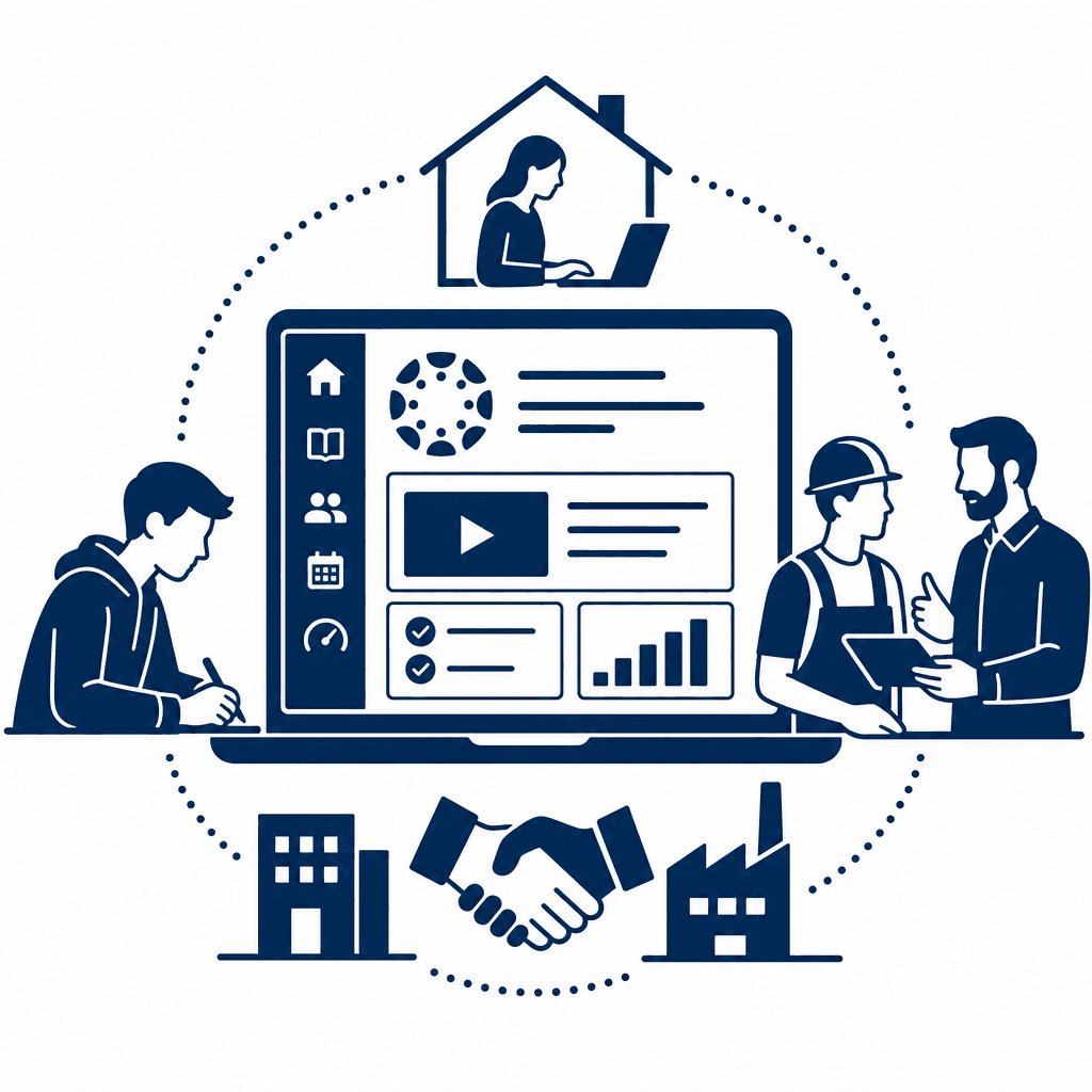 Leveraging Canvas for Hybrid Apprenticeship Programs: Best Practices for Earn-and-Learn Models
