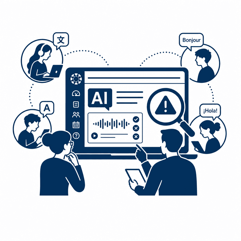 Navigating Failure Modes in AI-Powered Language Assessments in Canvas